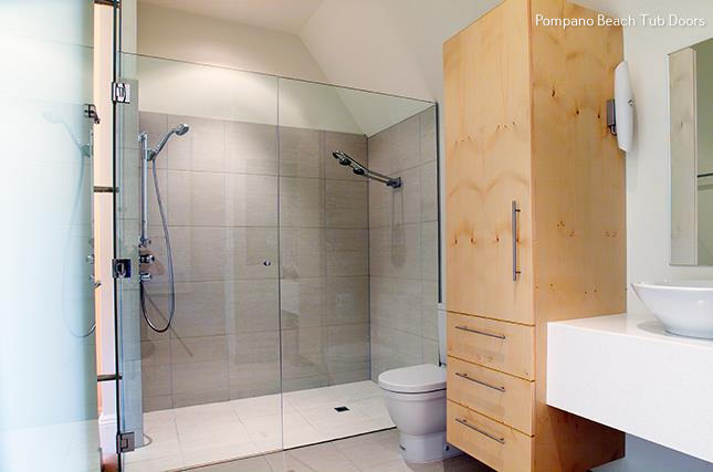 Custom Frameless Shower Enclosures