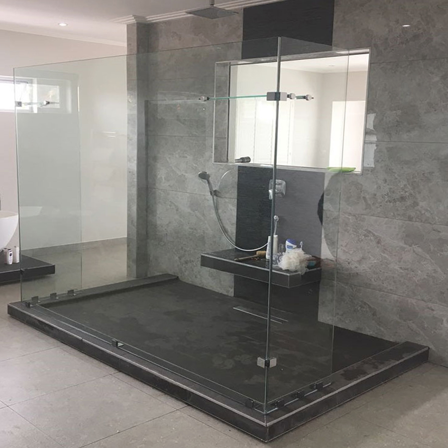 3 Sided Frameless Shower Enclosure