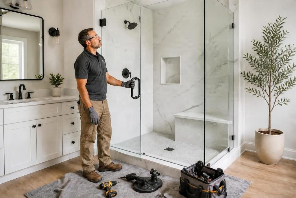 Certified Installer certified glass shower door installer