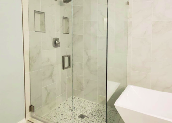 90 degree shower enclosure