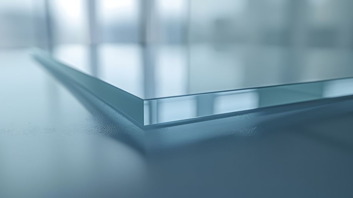 close up shot of tempered glass